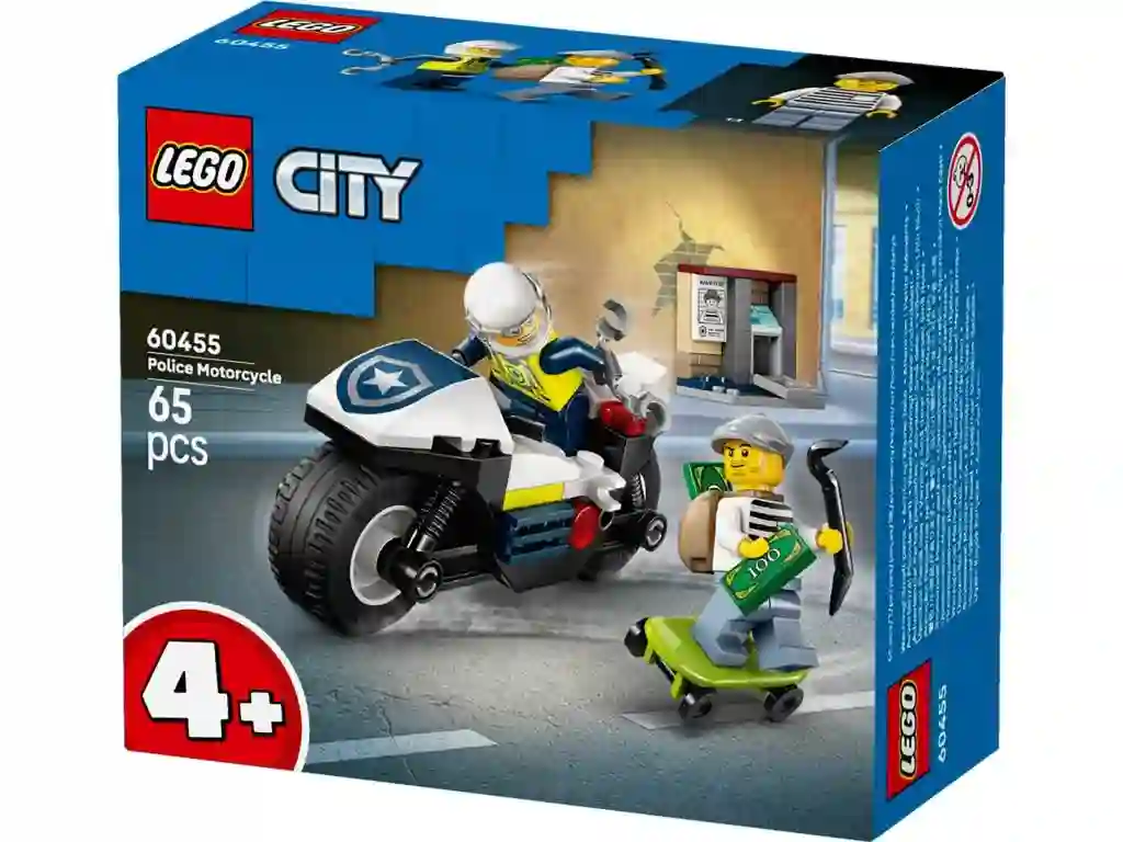 LEGO® 60455 Persecución en Moto de Policía