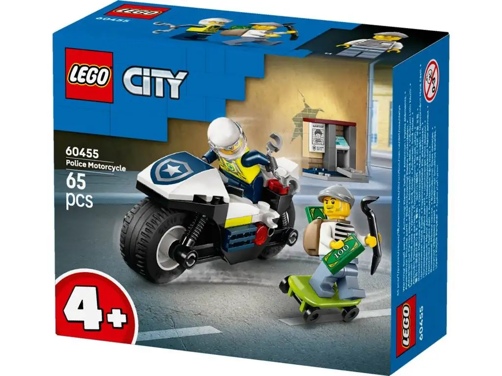 LEGO® 60455 Persecución en Moto de Policía