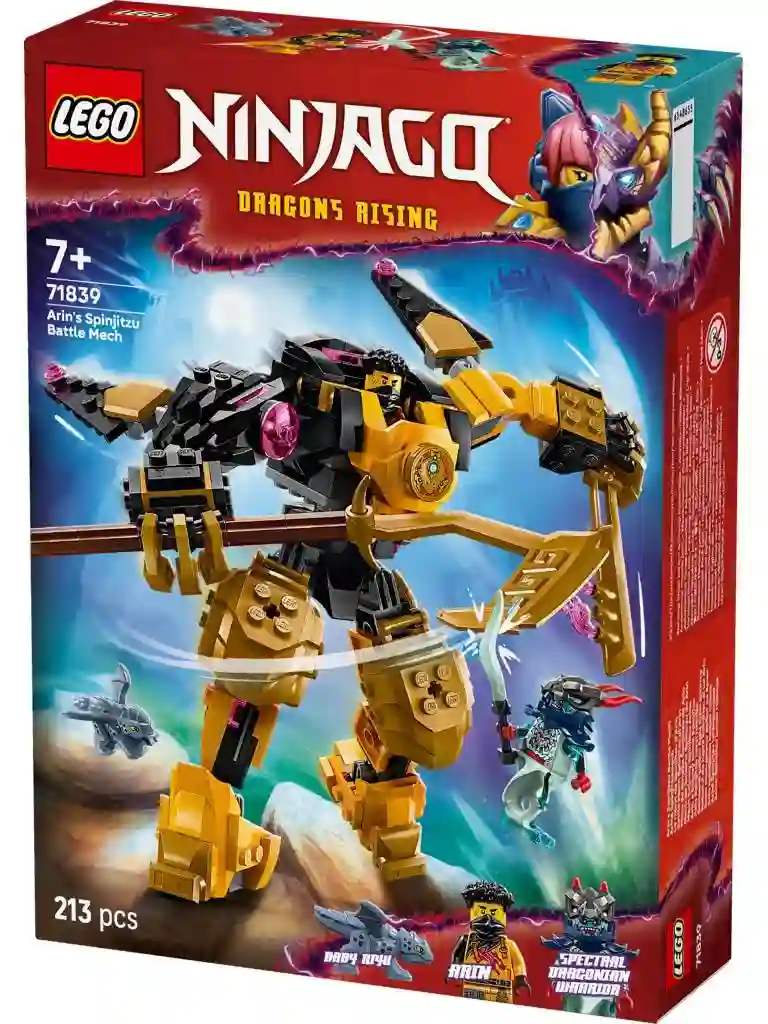 LEGO® 71839 Meca de Batalla Spinjitzu de Arin