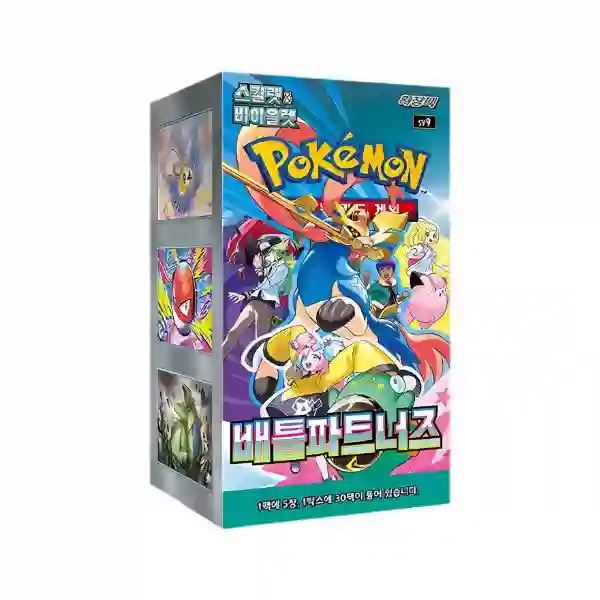 Escarlata y Púrpura 9 Juntos de Aventuras Battle Partners: Caja de Sobres (30) Coreano