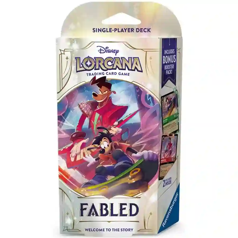 RESERVA Lorcana Fabled: Emerald / Ruby Starter Deck (Inglés)