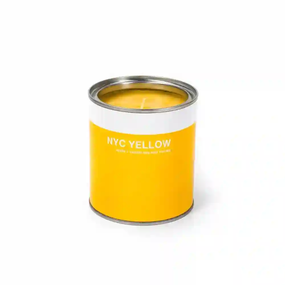 VELA LATA DE PINTURA AMARILLA / TO: FROM