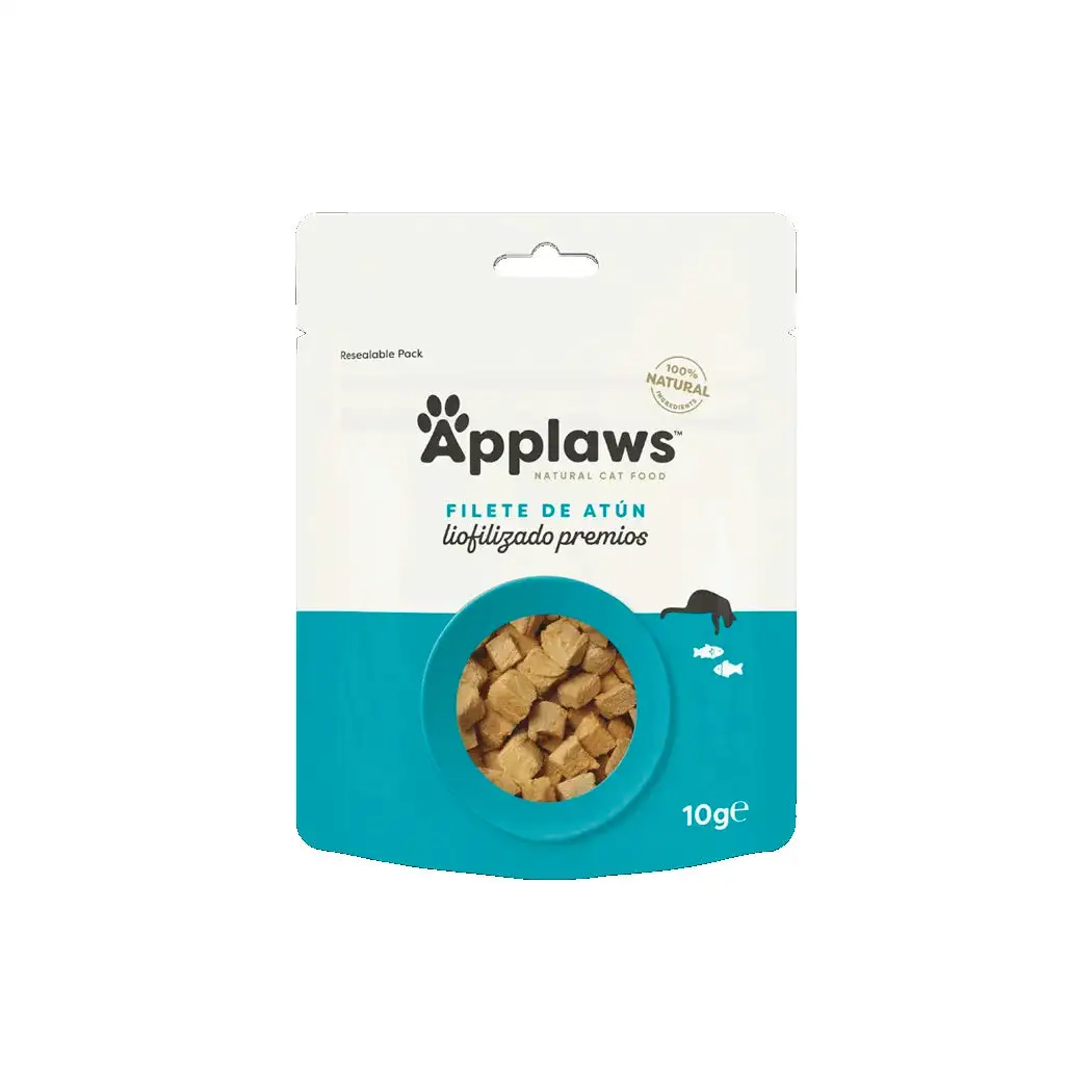 APPLAWS CAT SNACK FILETE DE ATUN LIOFILIZADO 10GR