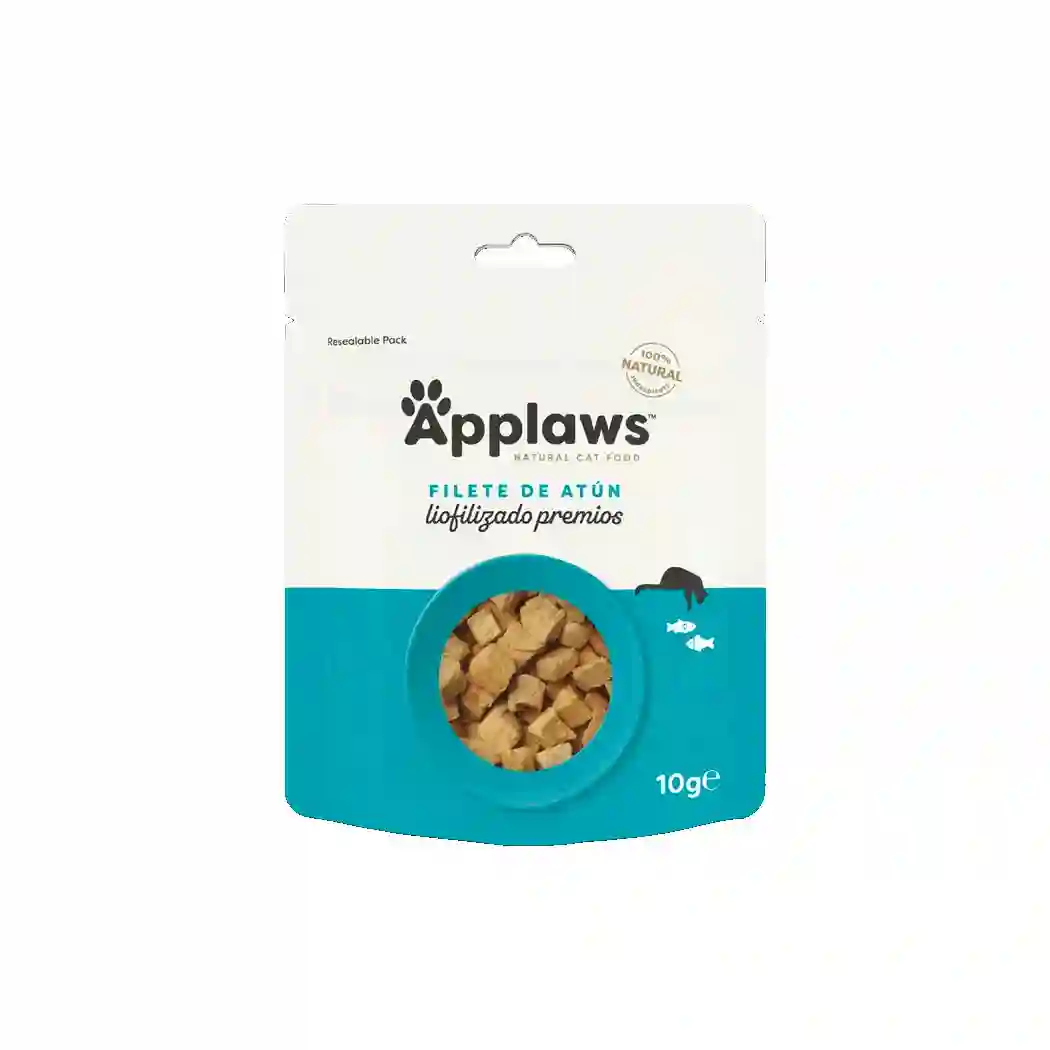 APPLAWS CAT SNACK FILETE DE ATUN LIOFILIZADO 10GR