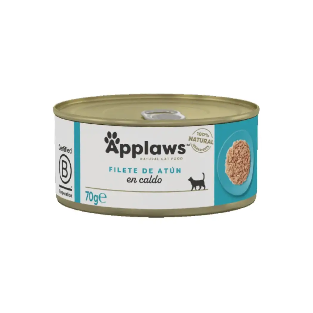 APPLAWS CAT LATA FILETE ATUN 70GR