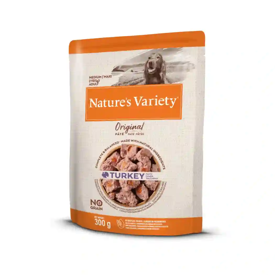 Original paté Medium/Maxi Pavo 300g