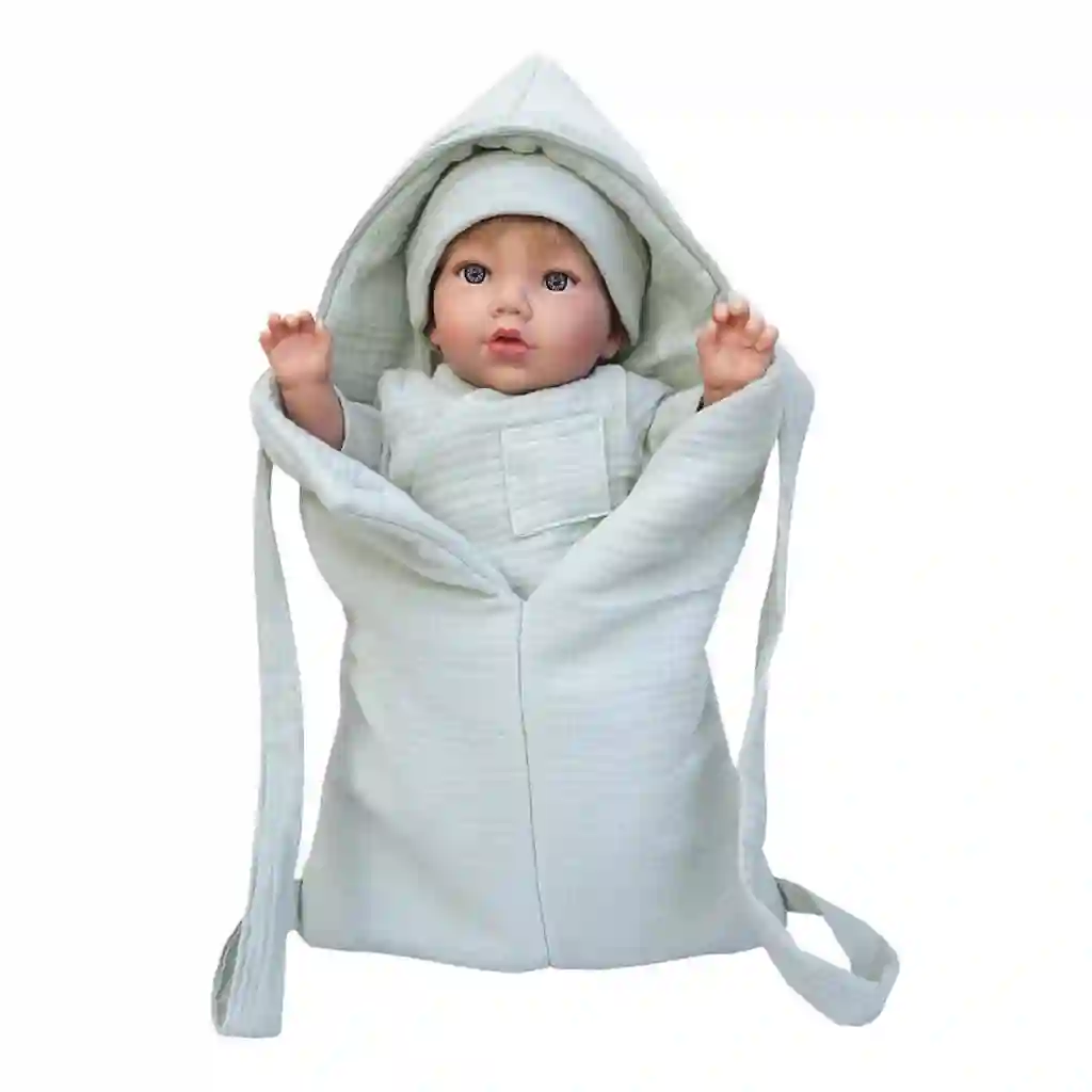 Saco mochila Bobble verde
