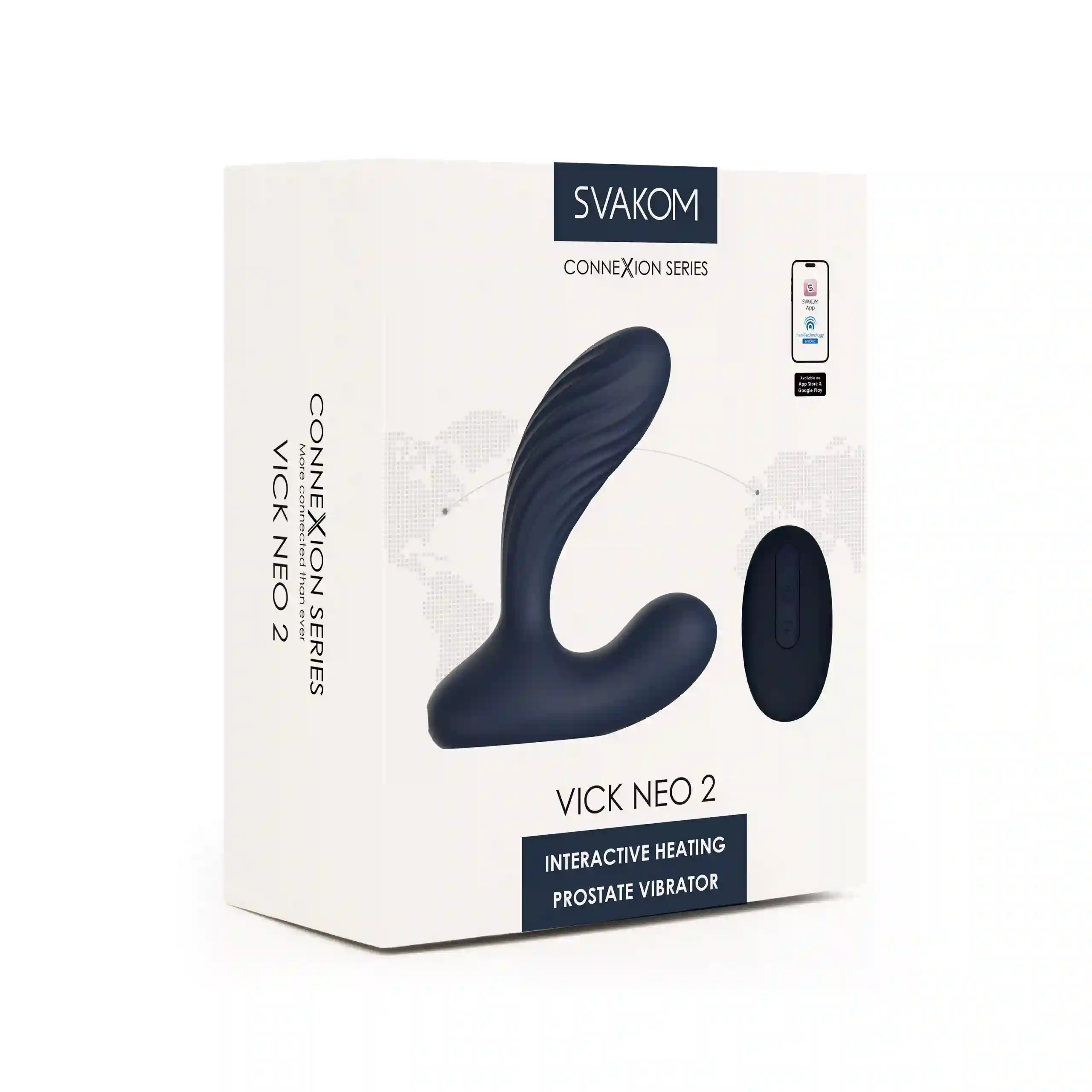 Vibrador Prostático con Efecto Calor VIK NEO 2 by SVAKOM