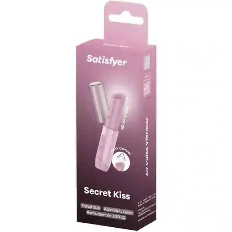 Succionador de Clítoris Secret Kiss Air Pulse by SATISFYER