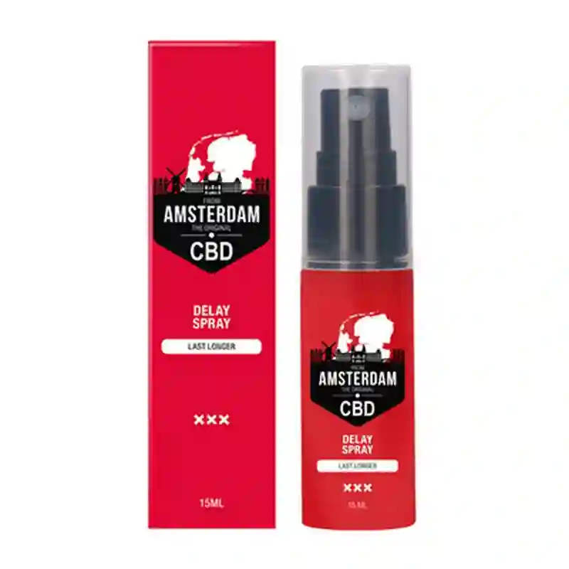 Spray Retardante para Hombre Original con CBD from Amsterdam 15ml by PHARMQUESTS