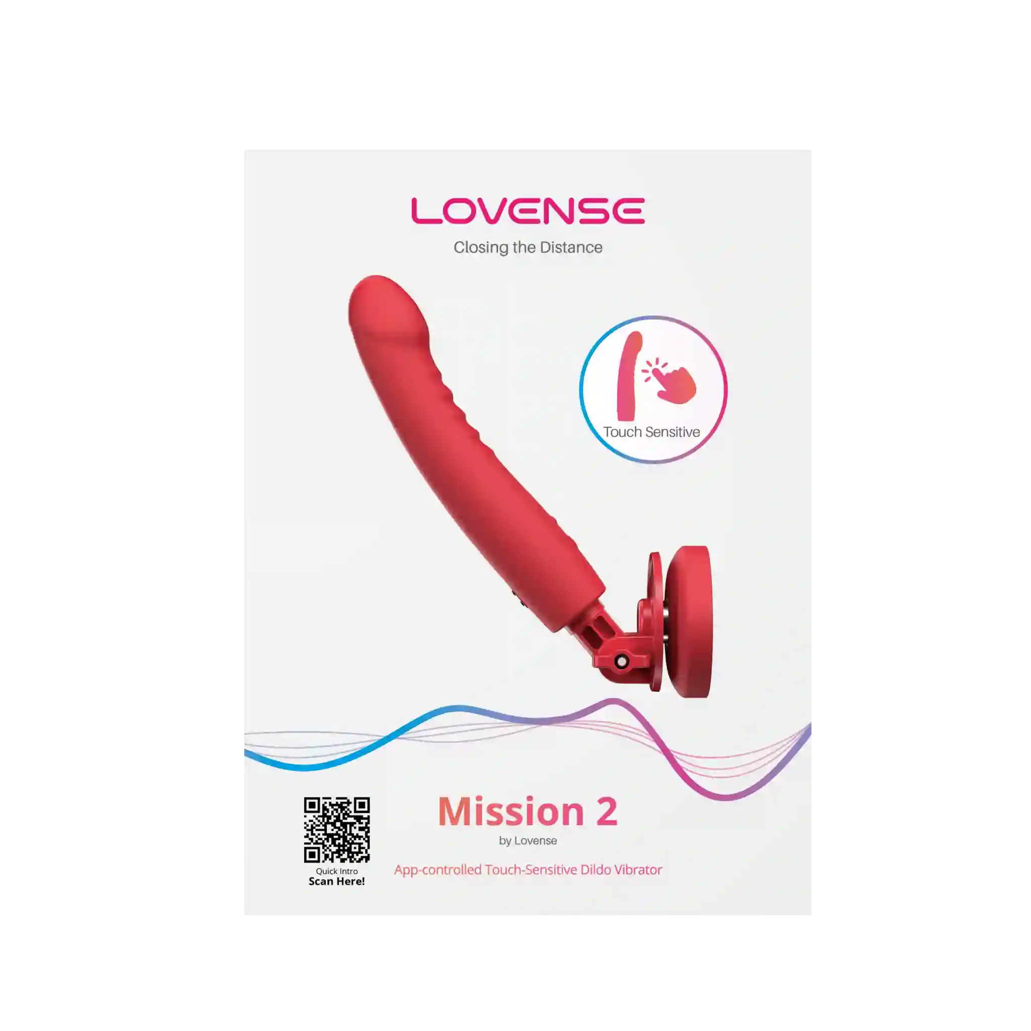 Dildo Vibrador con Ventosa MISSION 2 by LOVENSE