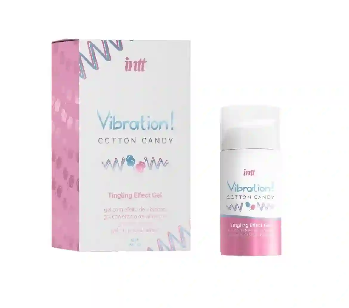 Vibrador Líquido Algodón de Azúcar 15ml - INTT