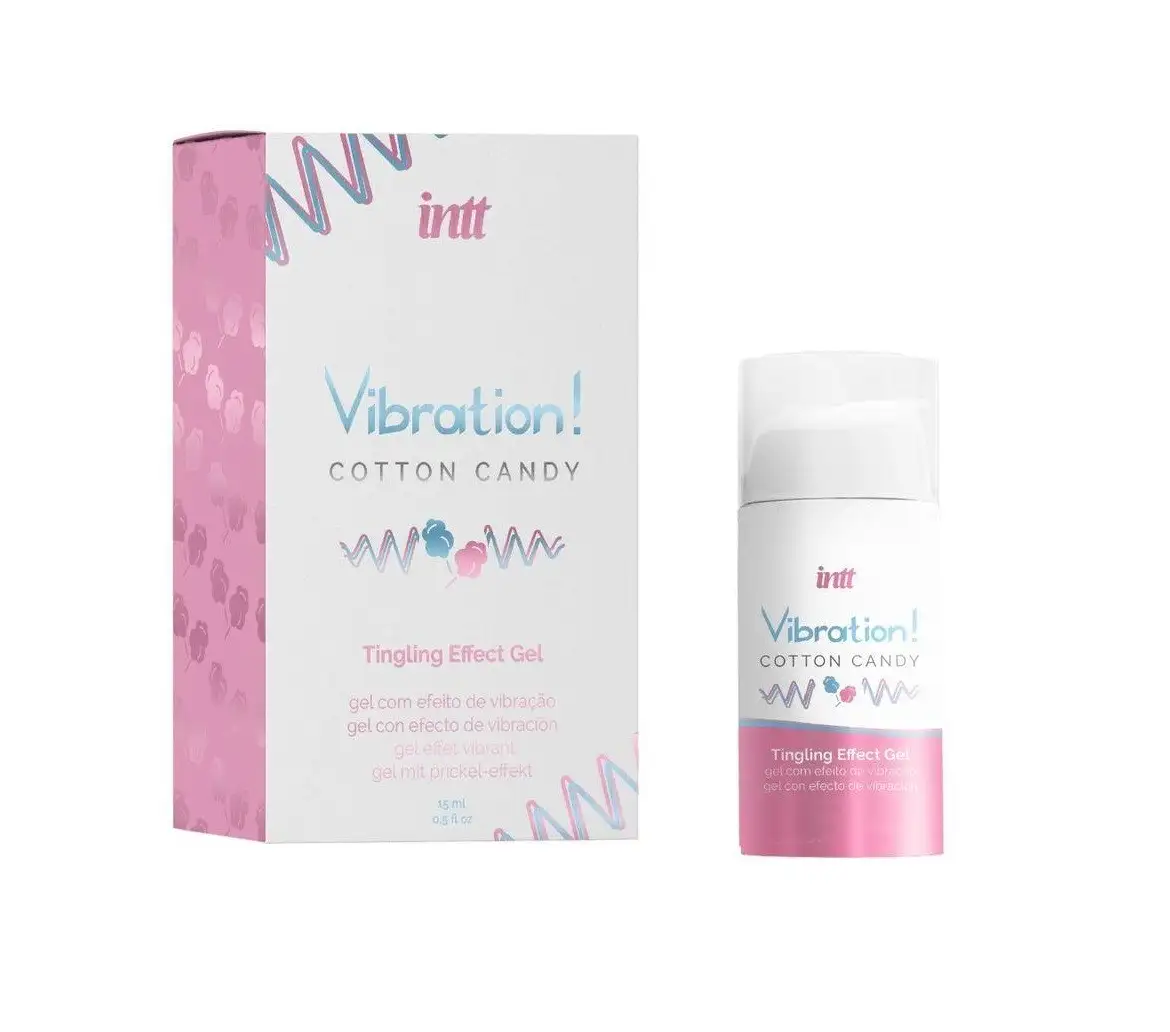 Vibrador Líquido Algodón de Azúcar 15ml - INTT