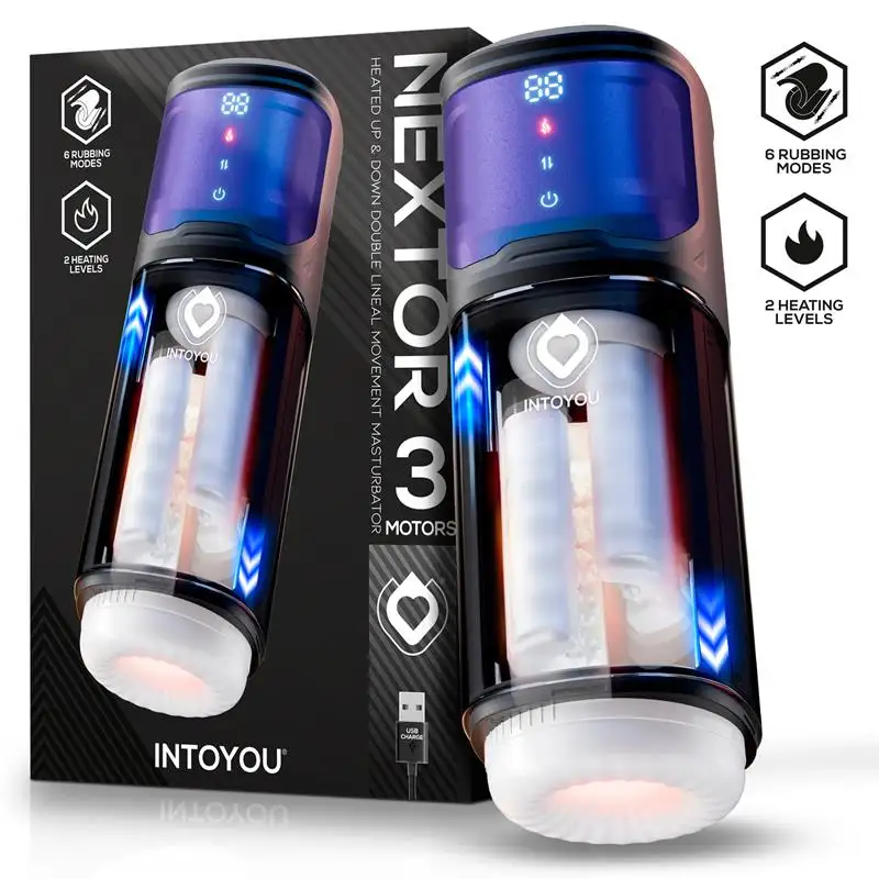 Masturbador Automático Avanzado, Función Fricción y Calor NEXTOR by INTOYOU