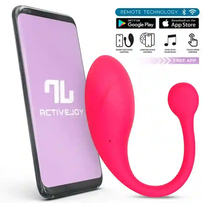 Bulby, Huevo Vibrador con APP Rojo - INTOYOU APP SERIES