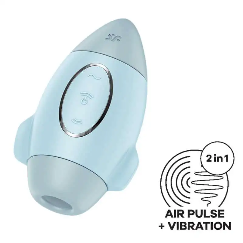 Succionador y Vibrador MISSION CONTROL - Satisfyer