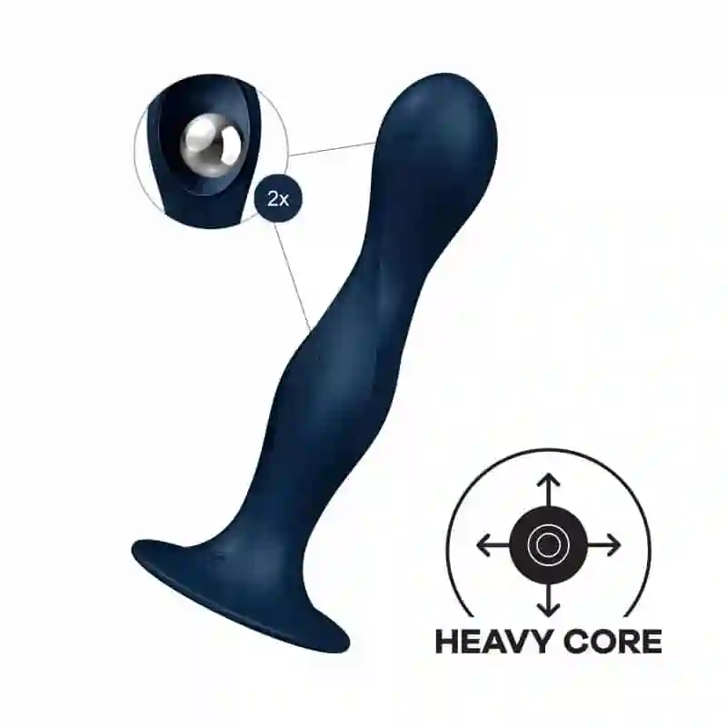 Dildo con Bola Interna DOUBLE BALL-R Satisfyer