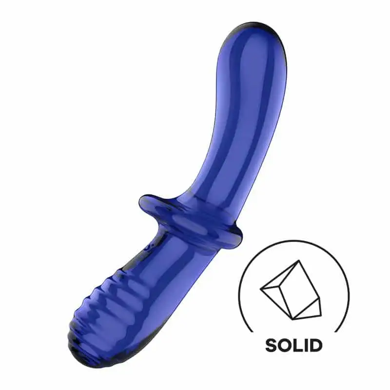 Estimulador Doble de Cristal Frío y Caliente - Satisfyer