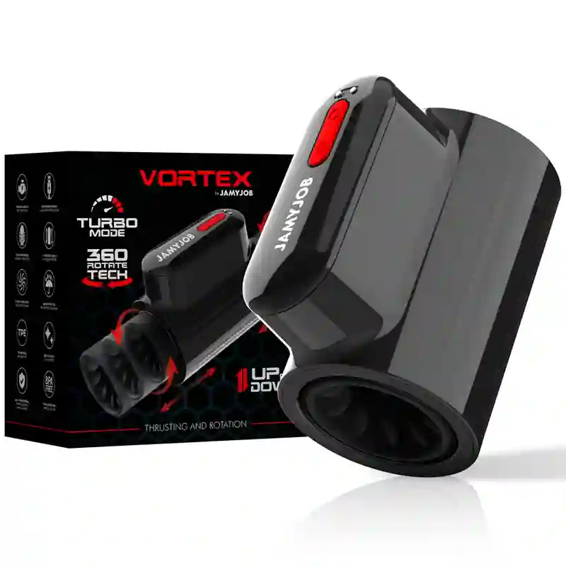 Masturbador Masculino Turbo Con Empuje Y Rotación 360 Up And Down Vortex