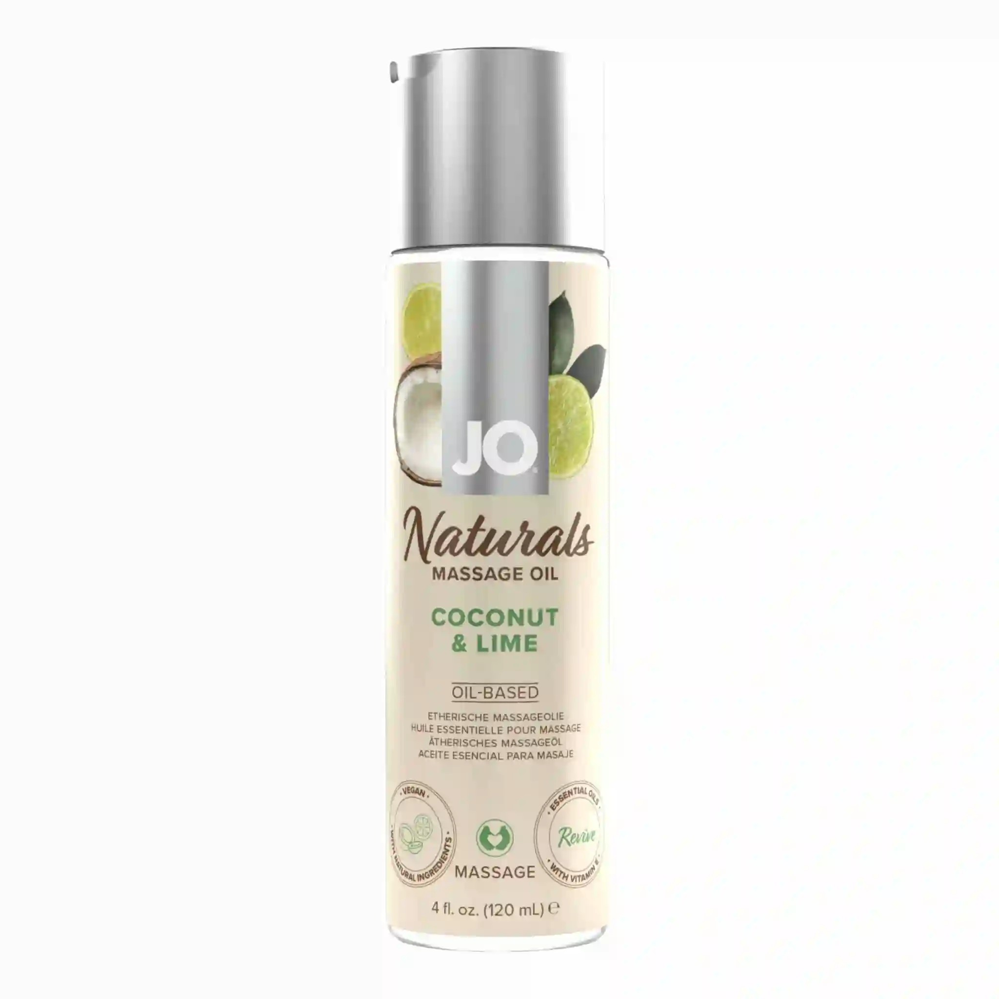 Aceite de Masaje Naturals Coco y Lima 120 ml. System Jo