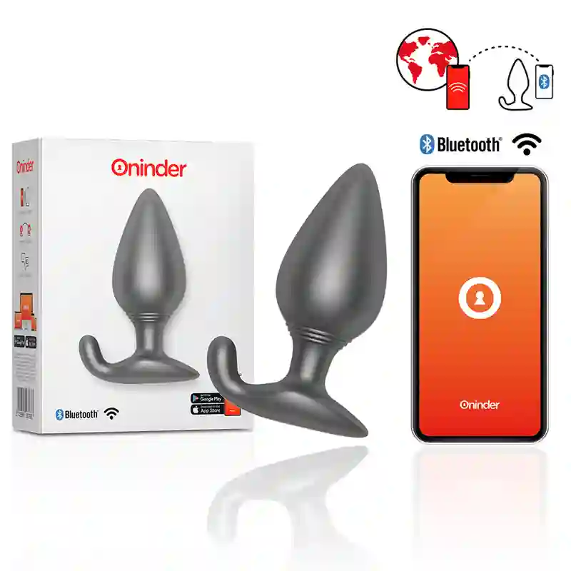 Plug Anal Con Vibracion con App