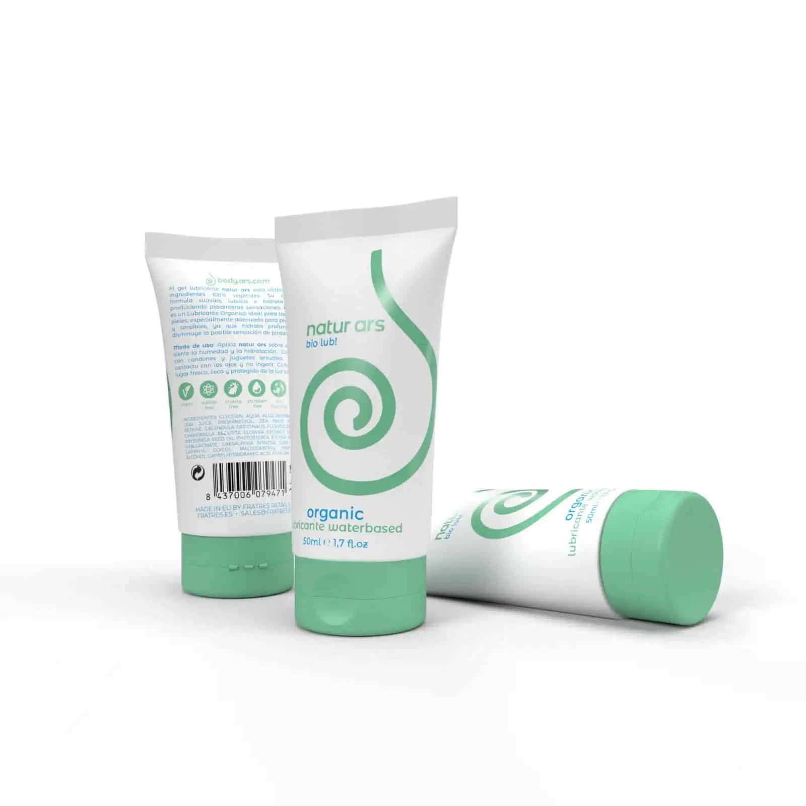 Lubricante Natural Base de Agua Organic.