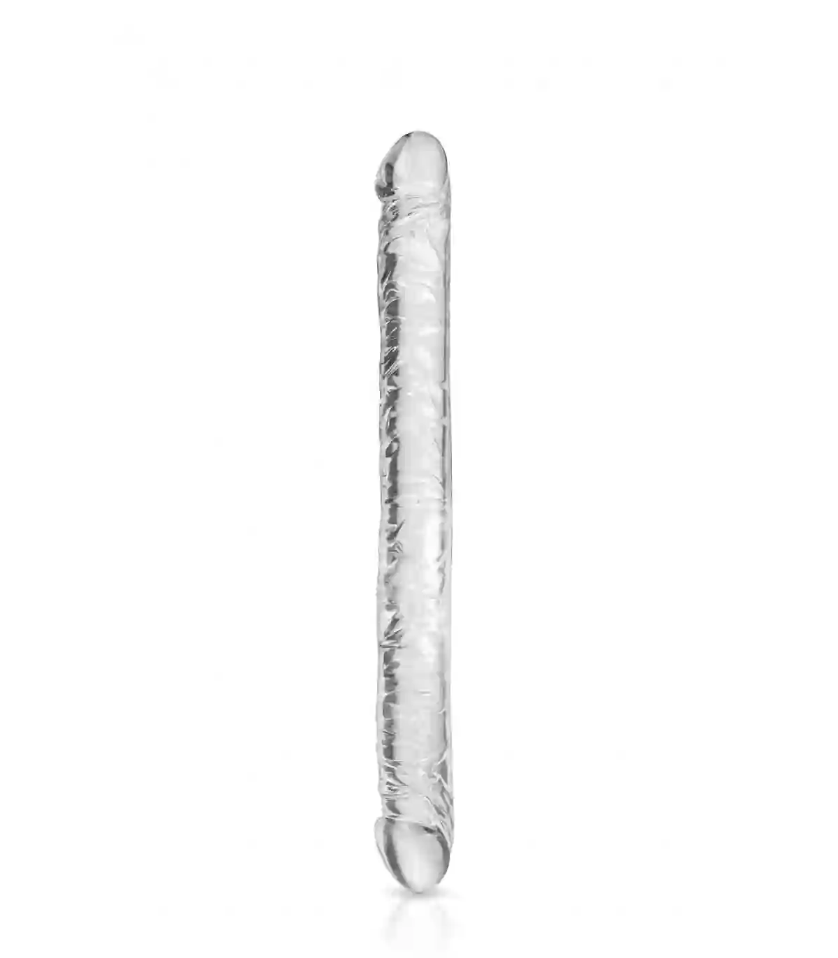 Dildo Doble Transparente 44 Cm
