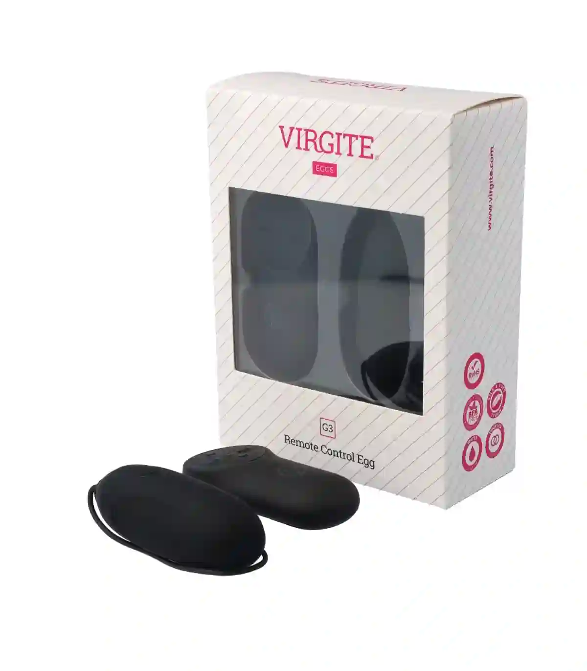 Huevo Vibrador G3 Recargable Azul Negro