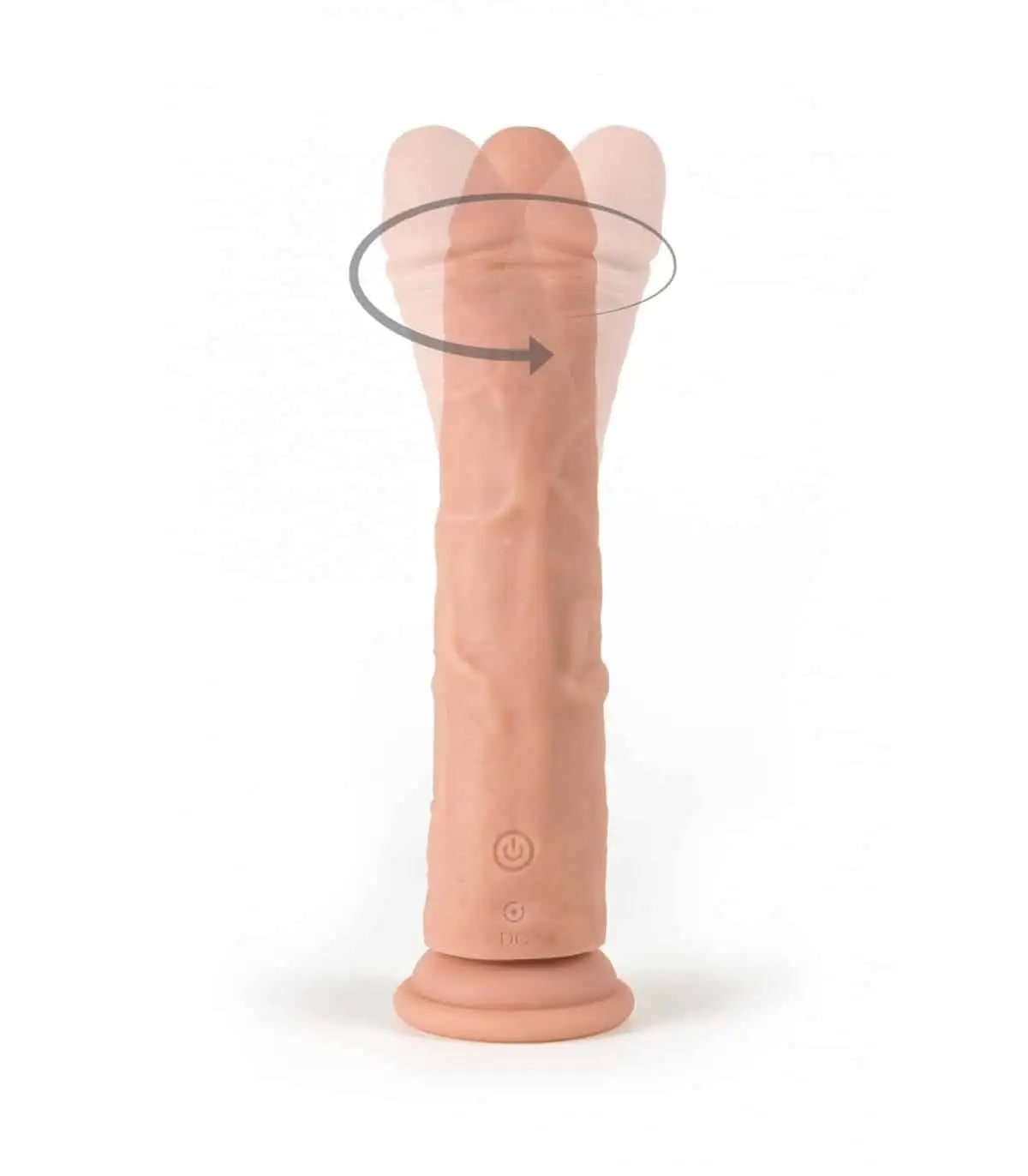 Dildo Vibrador Y Rotador Realístico "R8" Control Remoto