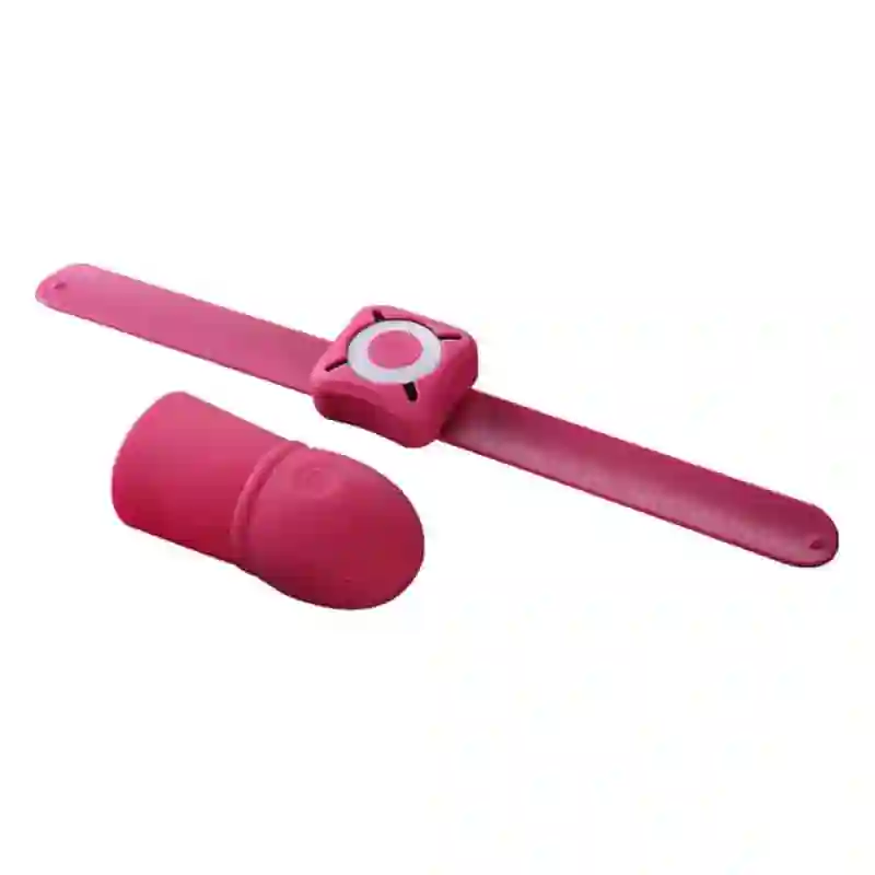 Funda Para El Pene Con Vibración Rosa Striker