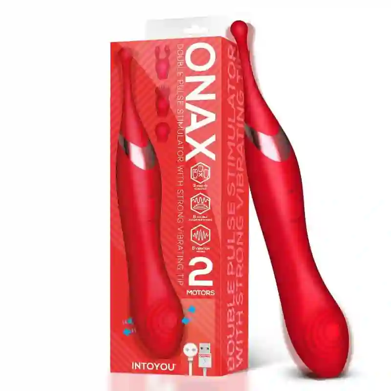 Estimulador De Clítoris Doble Vibrador De Punto Y Doble Pulsación