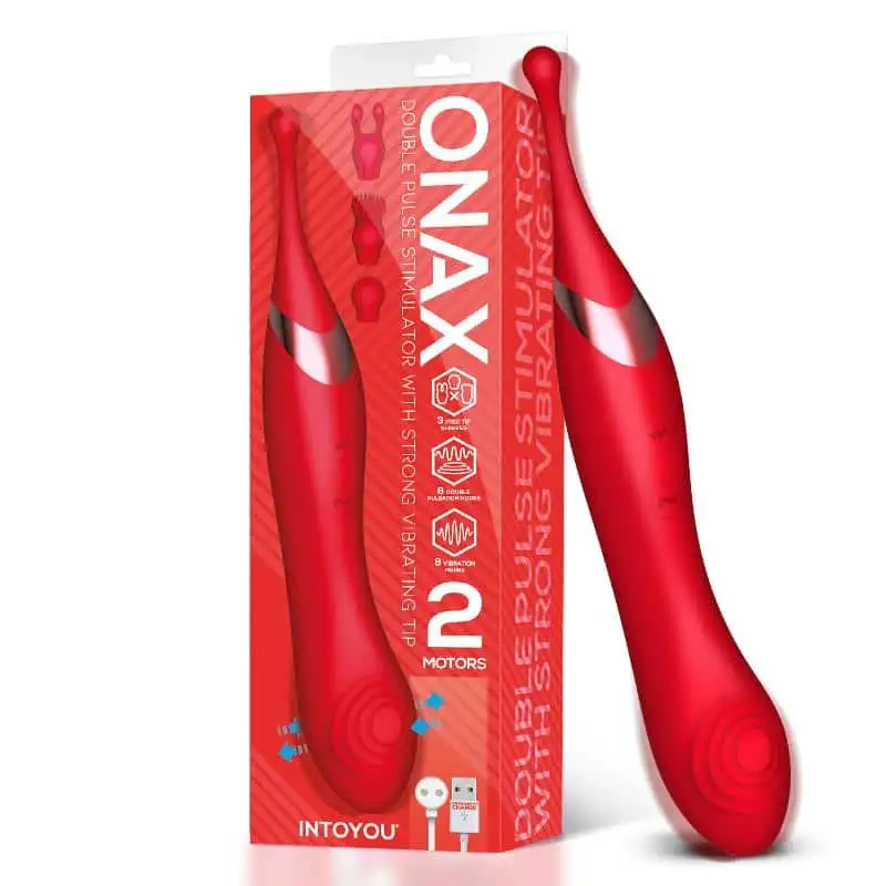 Estimulador De Clítoris Doble Vibrador De Punto Y Doble Pulsación