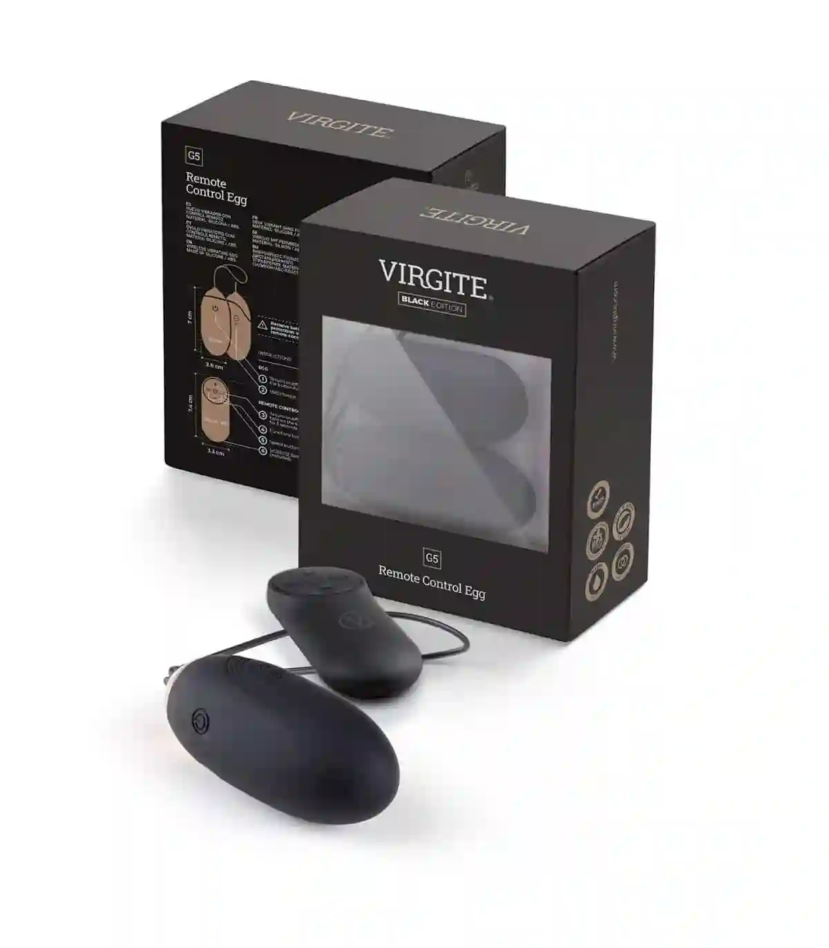 Huevo Vibrador G5 Recargable Black Edition