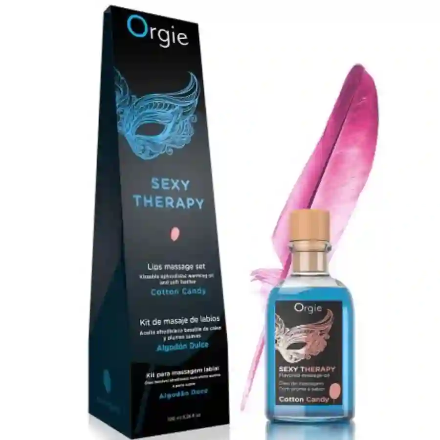 Kit De Masajes De Labios Algodón De Azúcar. Orgie