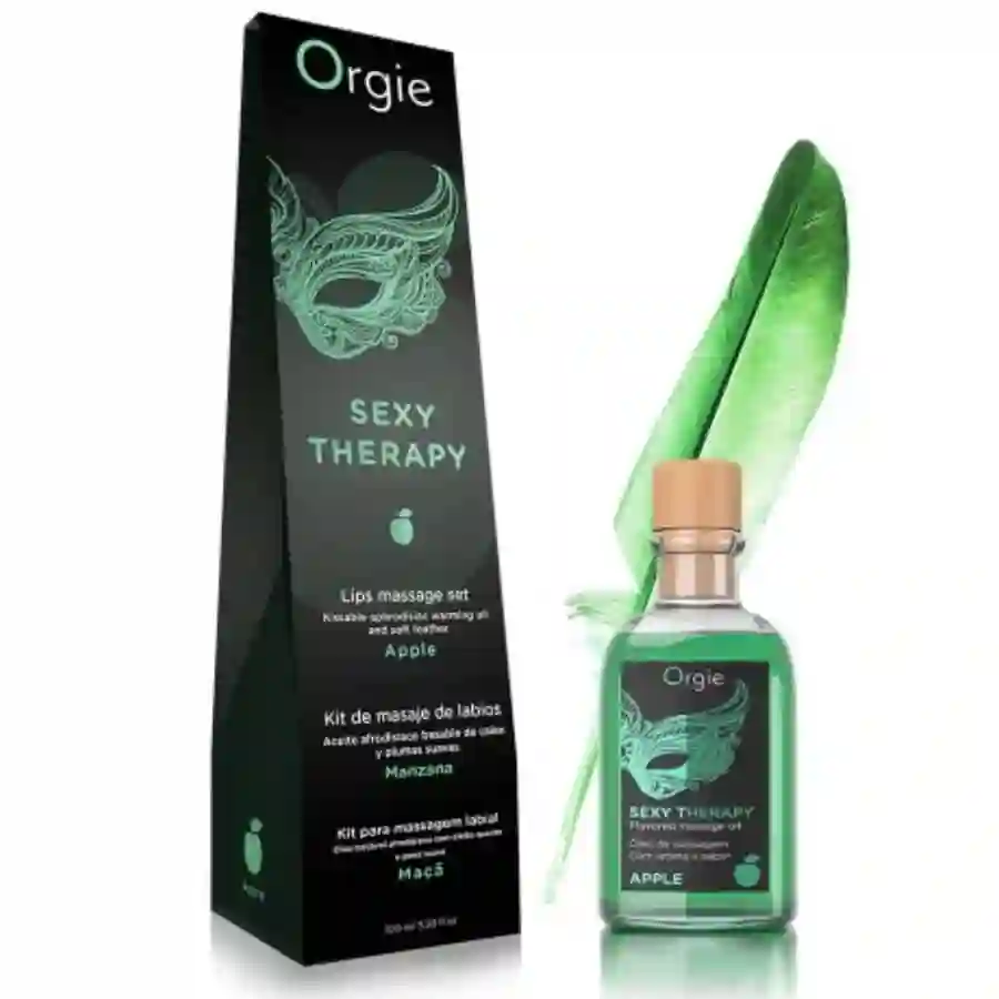 Kit De Masajes De Labios Manzana. Orgie