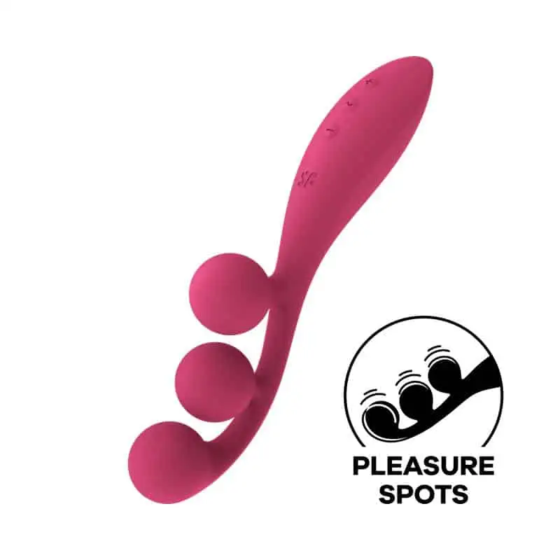 Estimulador de Clítoris Tri Ball. Satisfyer