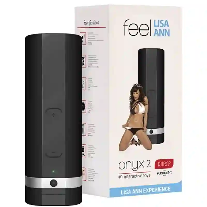 Masturbador Onyx+ Lisa Ann Experience