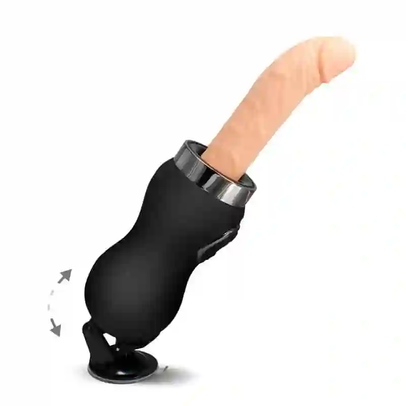 Sex Machine Vibración, Empuje y Calor Control Remoto USB
