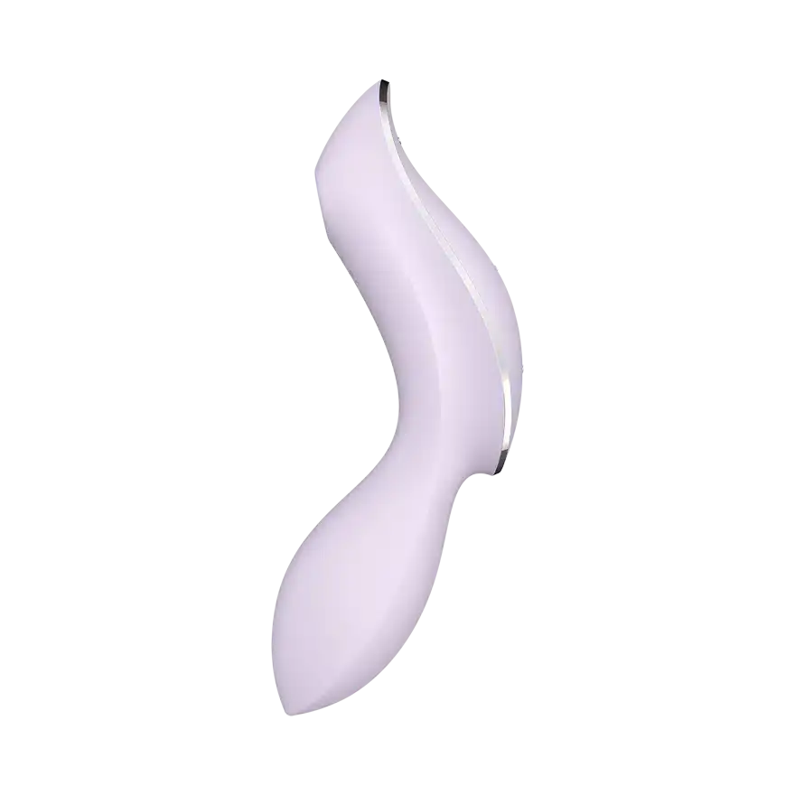 Satisfyer Curvy Trinity 2 - Succionador de Clítoris y Estimulador Punto G