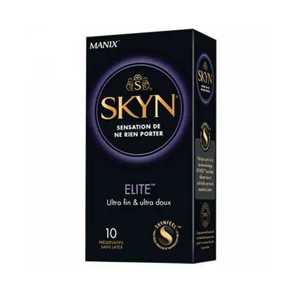 Preservativo Elite Ultra fino sin Látex 10 Unidades. Manix