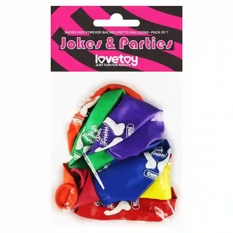 Globos De Fiesta Pack De 7. Lovetoy