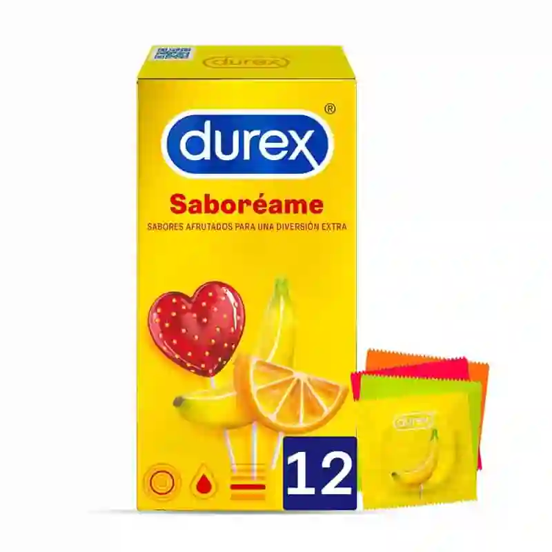 Preservativos Durex Saboréame 12 Unidades