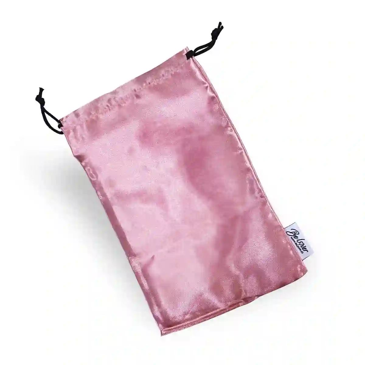 Bolsa De Satén Belover Para Guardar Juguetes Eróticos Grande Rosa