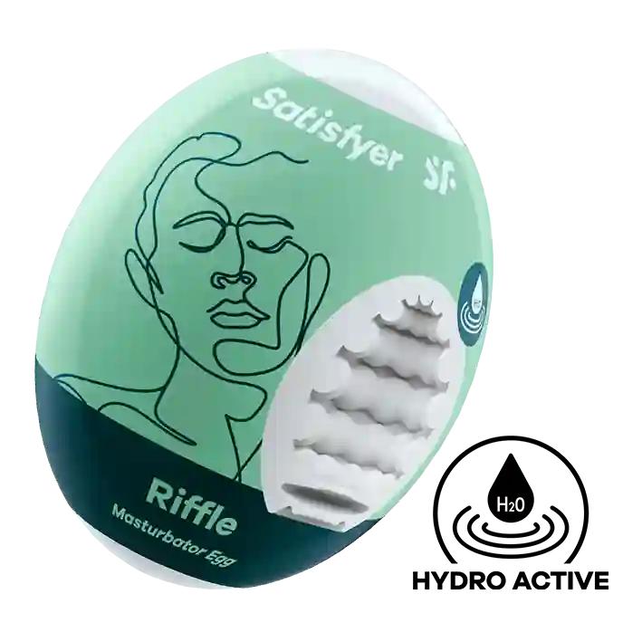 Huevo Masturbador Satisfyer Riffle