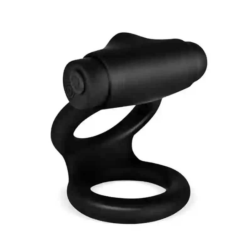 Anillo Doble Con Bala Vibradora Denver Tardenoche