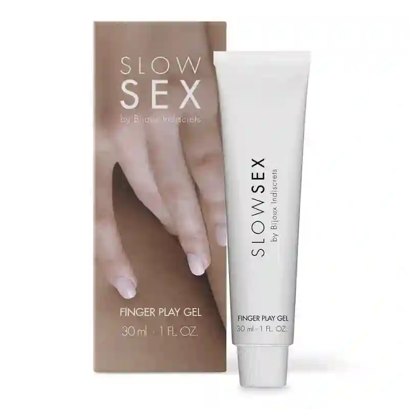 Slow Sex - Finger play Gel para masturbación femenina By Bijoux Indiscrets