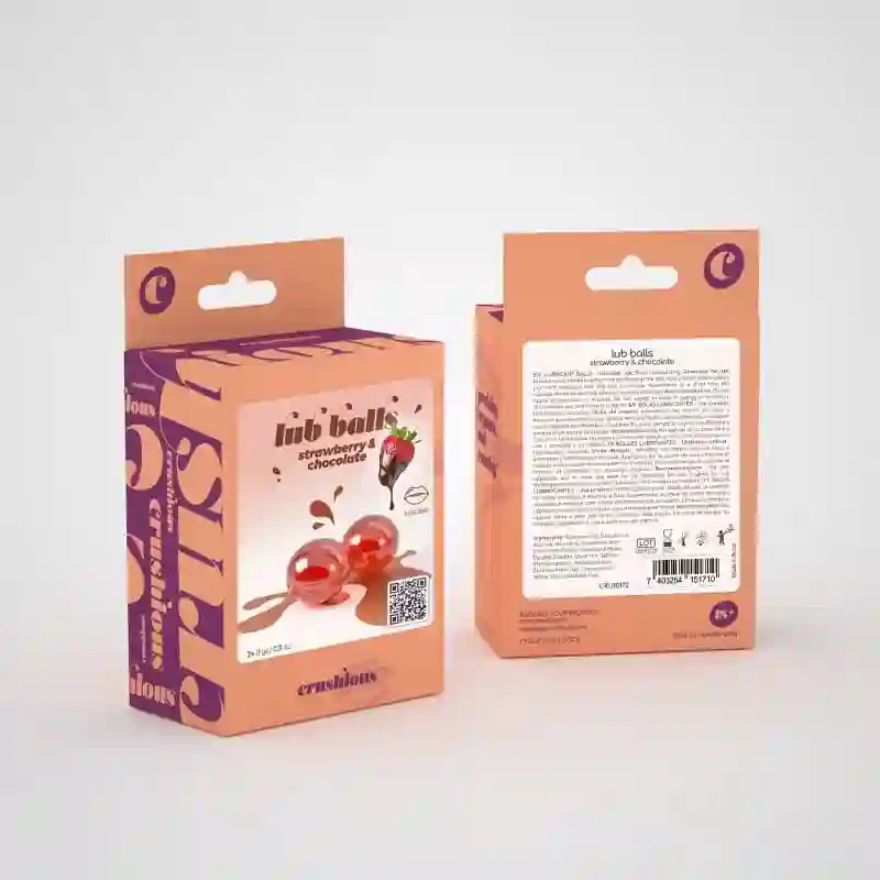 Bolitas Explosivas con Sabor a Fresa & Chocolate