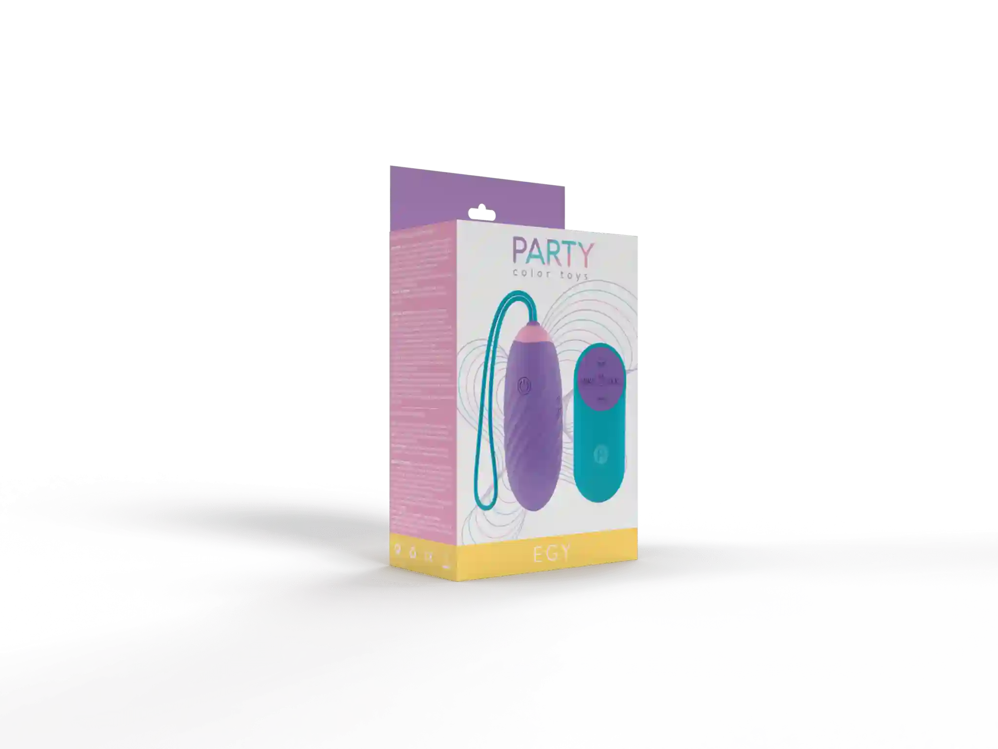 Huevo Vibrador Egy Party Color Toys Purpura