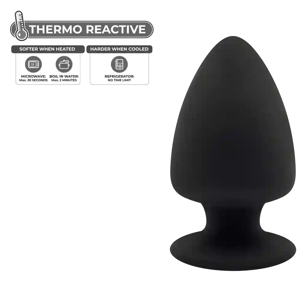 Plug Anal Silicona talla M Doble Densidad Silexd Termorreactivo Model1
