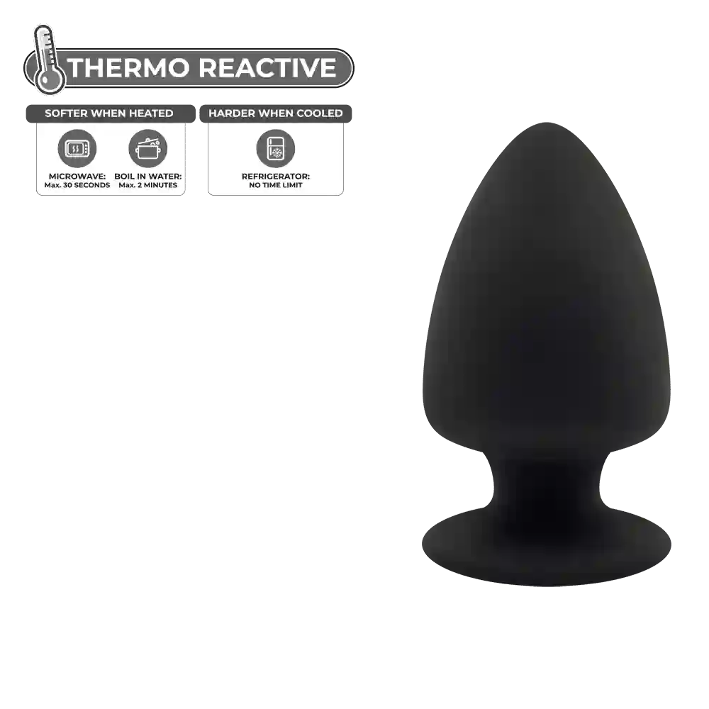 Plug Anal Silicona talla XS Doble Densidad Silexd Termorreactivo Model1